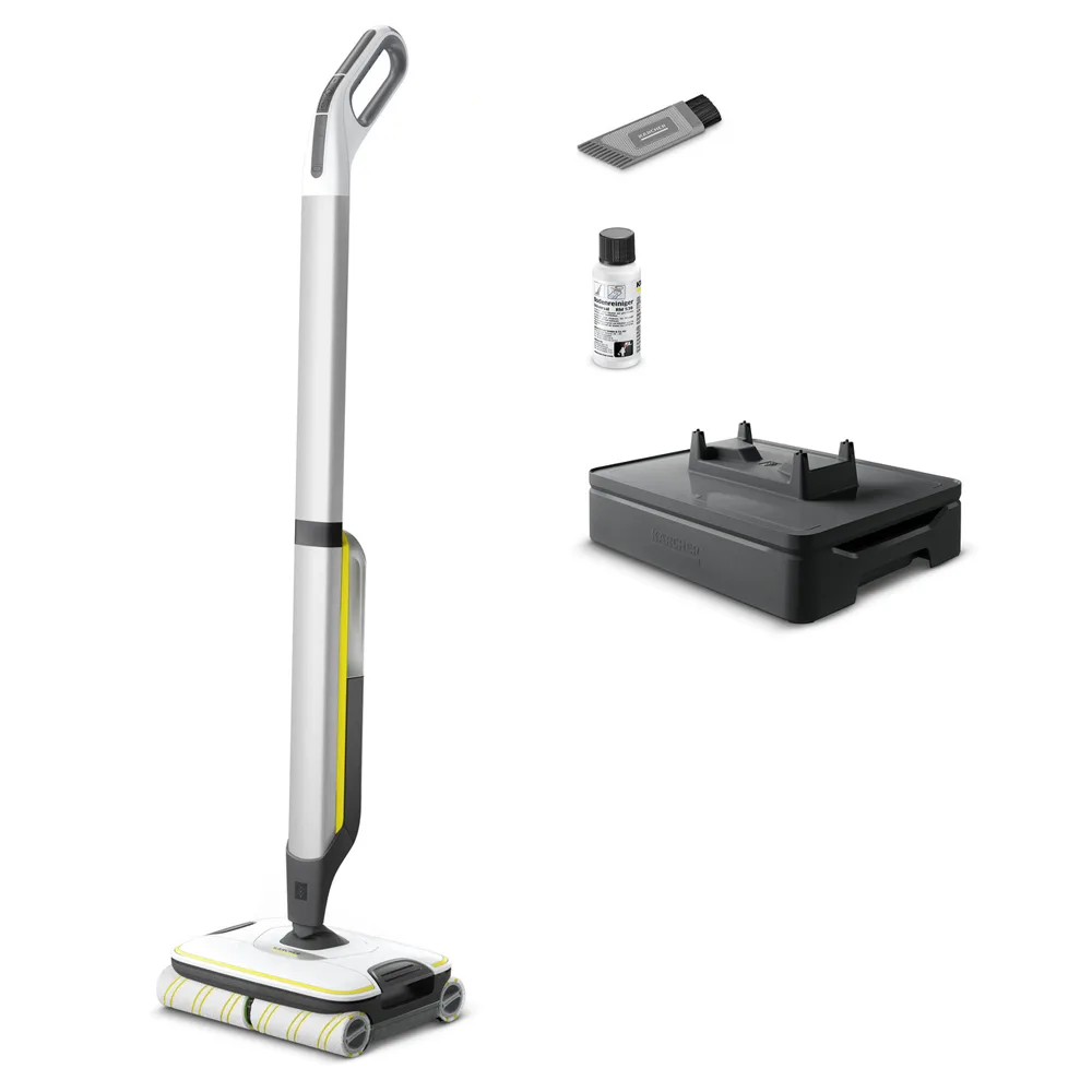 Karcher FC 7 Cordless EU - Nettoyeur de sols à batterie - 3 en 1 : lave, sèche et aspire