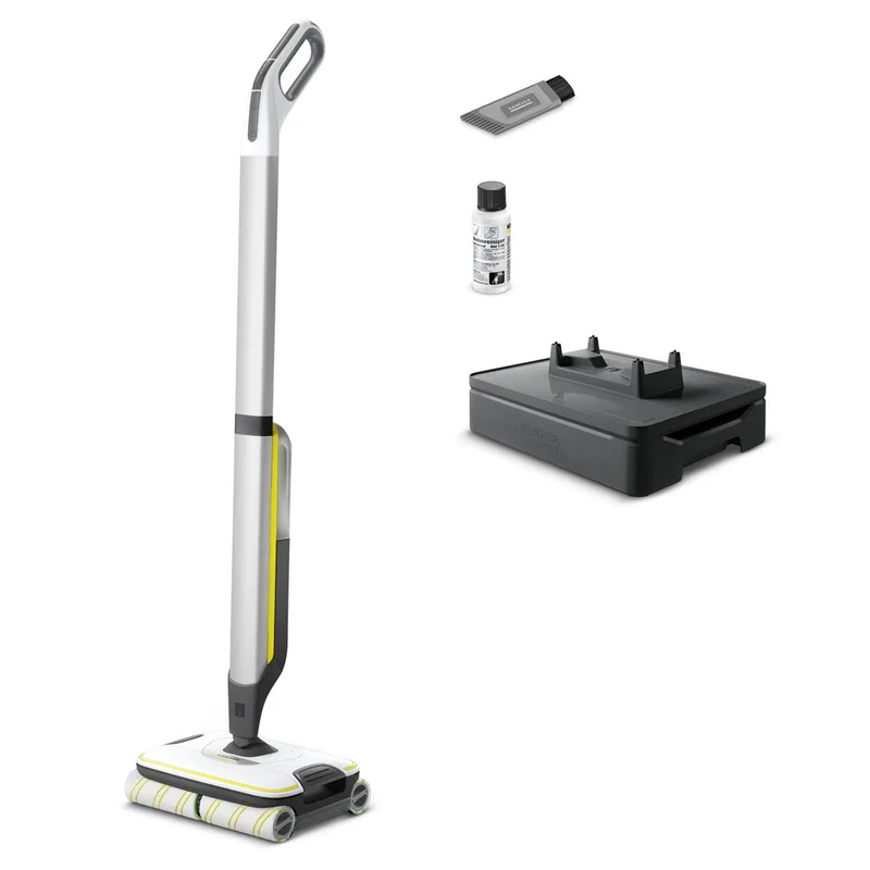 Karcher FC 7 Cordless EU - Nettoyeur de sols à batterie - 3 en 1 : lave, sèche et aspire