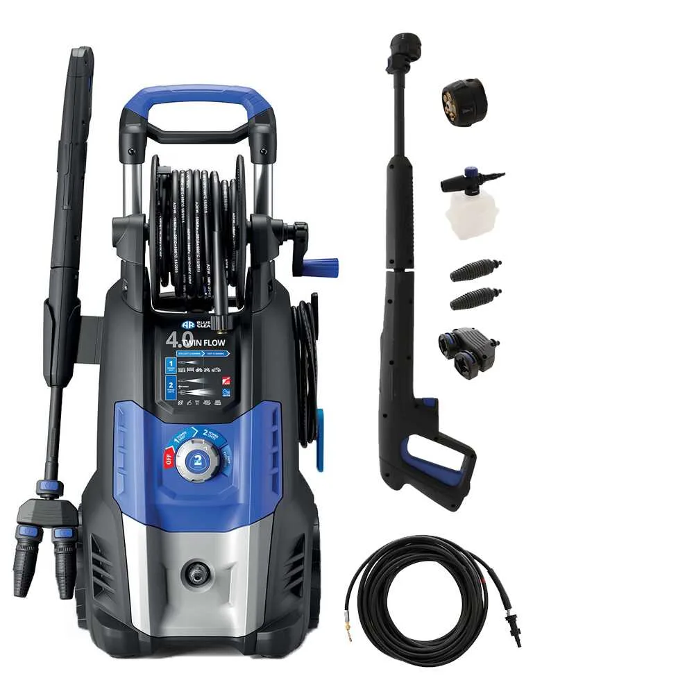 Nettoyeur haute pression Annovi & Reverberi EX special Edition 4.0 Twin Flow 150 bars max, débit 13,5 lt/min
