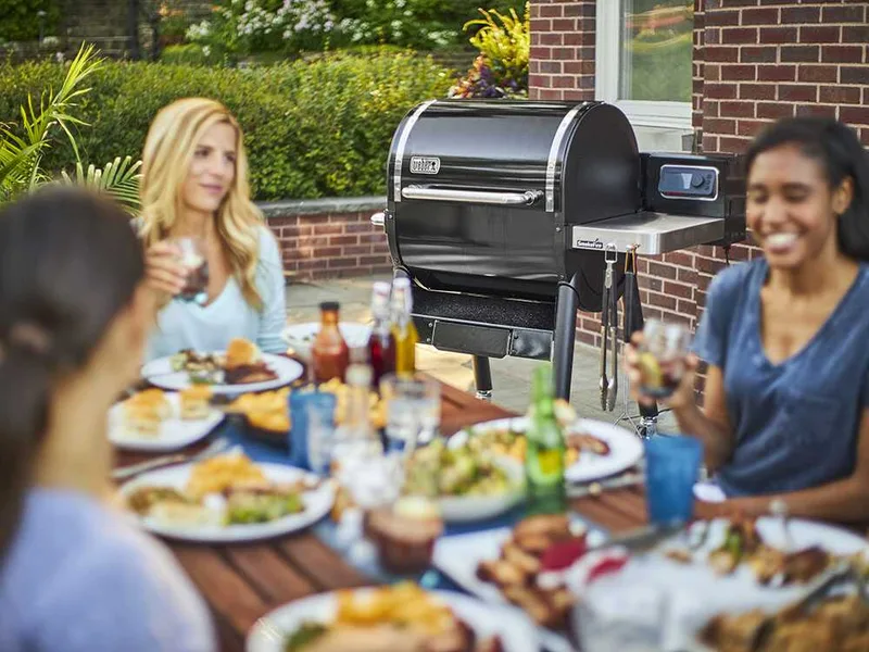 Weber Smoke Fire EX4 GBS - Barbecue à pellets