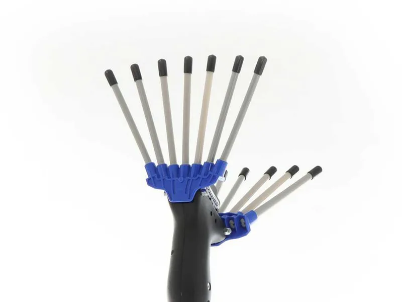 Peigne vibreur électrique Paterlini V-UP - 12V - Perche in aluminium télescopique 225 - 315 cm