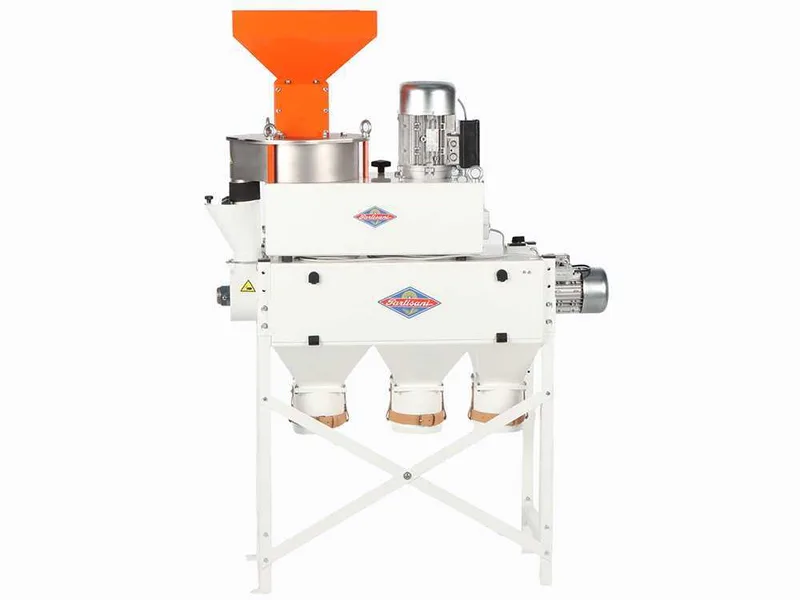 Partisani Combi Junior - Moulin électrique evec meules en pierre - Monophasé 1800W