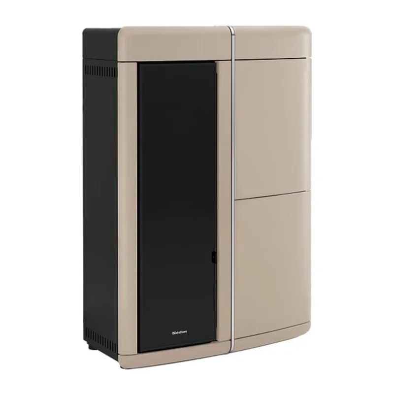 Extraflame evelyne idro 2.0 - Taupe poêle à granulés bouilleur evolution line