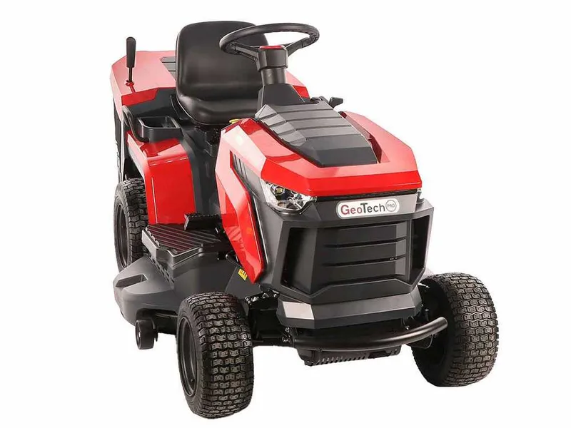 GeoTech Pro PRTM 200-1020 H-CM - Tracteur tondeuse - Transmission hydrostatique - Bac de ramassage