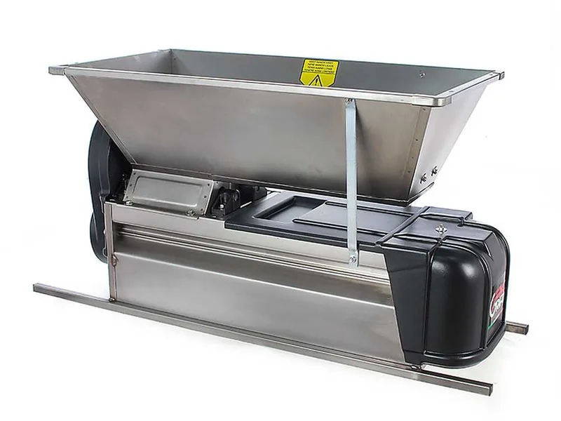 Grifo DMCI.18 - Fouloir-Egrappoir électrique en acier INOX - Avec protections incluses