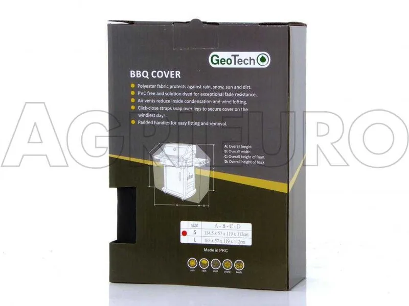 Housse professionnelle de protection et rangement Grill BBQ – L