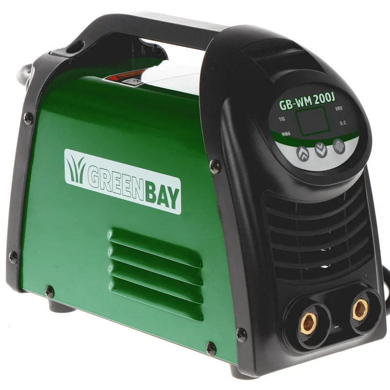 Poste à souder inverter à électrode à courant continu greenbay gb-wm 200J - 200A - avec Kit mma