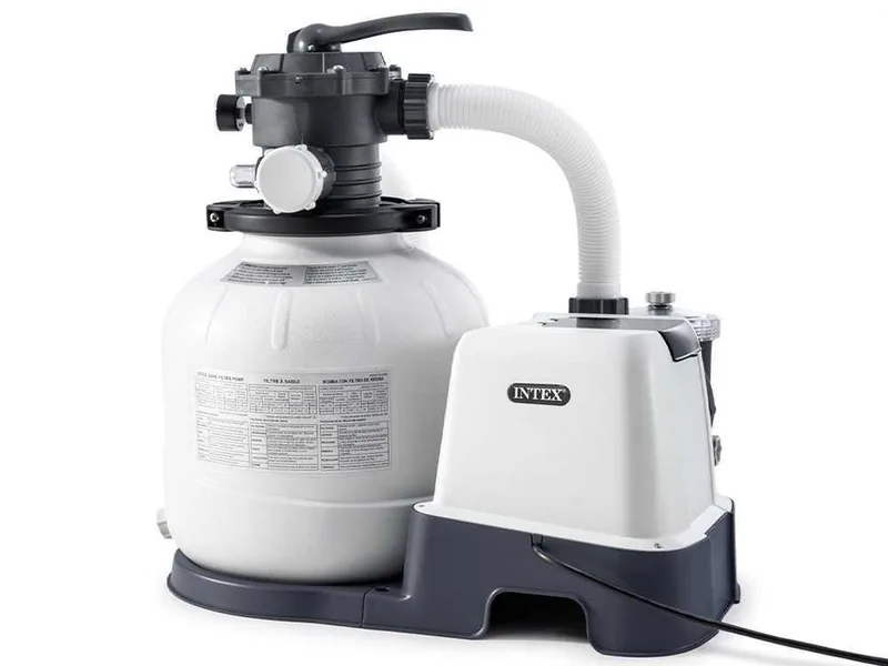 Pompe filtre à sable avec système ECO Intex 26680 - Débit d'eau 10.000 L/h - 520W