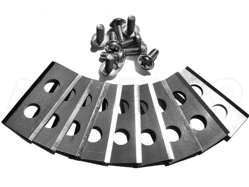 Kit 9 lames professionnelles et vis de rechange pour Worx
