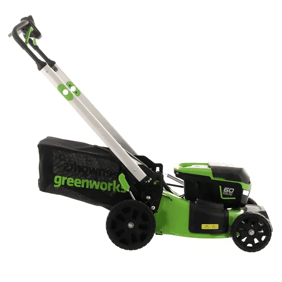 Greenworks GD60LM46SPK4 - Tondeuse à gazon autotractée à batterie - 60V/4Ah - Coupe 46 cm