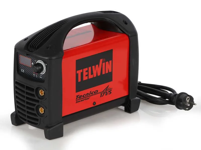 Telwin Tecnica 171/S - Poste à souder inverter (MMA, TIG) + Mallette, à courant continu (DC)