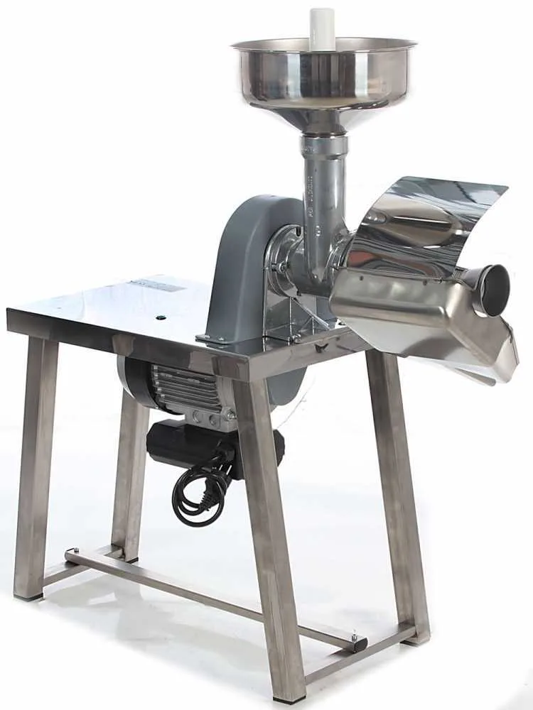 Épépineuse avec table AE-SM5 - 1 CV INOX avec moteur électrique - 600 W - 1Hp