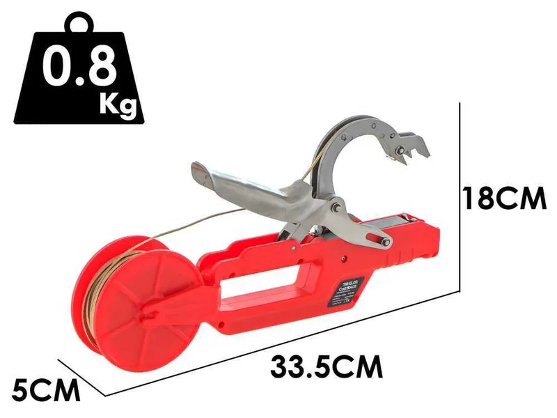 Lieuse pour vignoble électrique à batterie GeoTech TM-EL03 - 7.2V 2Ah
