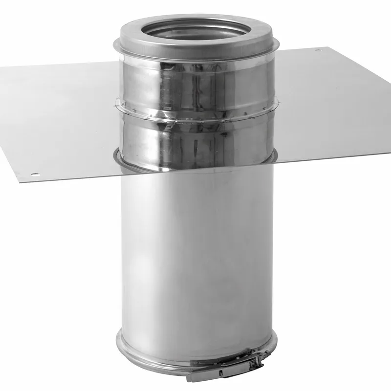 Opsinox conduit de cheminée en acier inoxydable 180mm traversée de plafond VDO