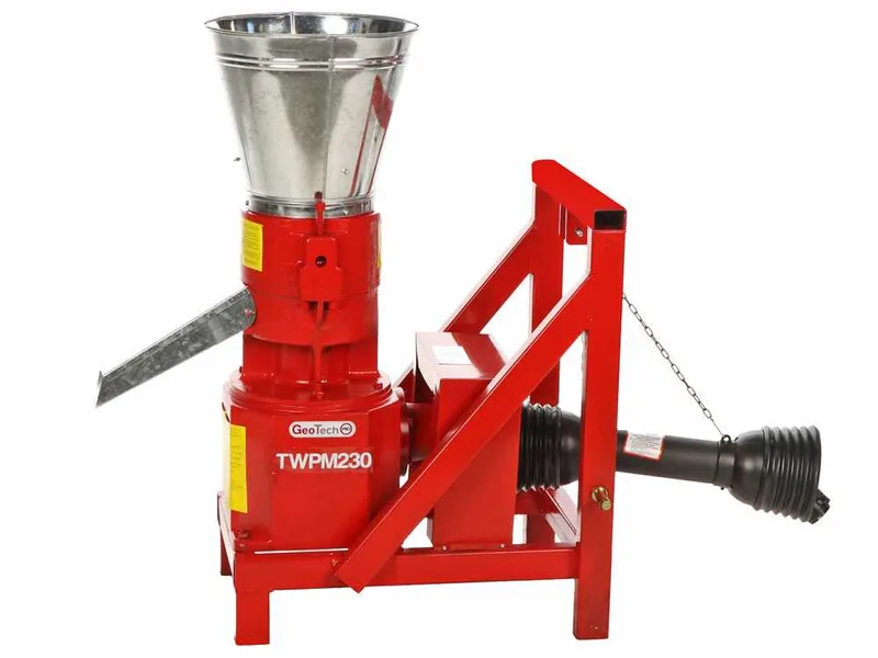 GeoTech Pro TWPM230 - Presse à pellets pour tracteur - Fabrication de pellets pour le chauffage