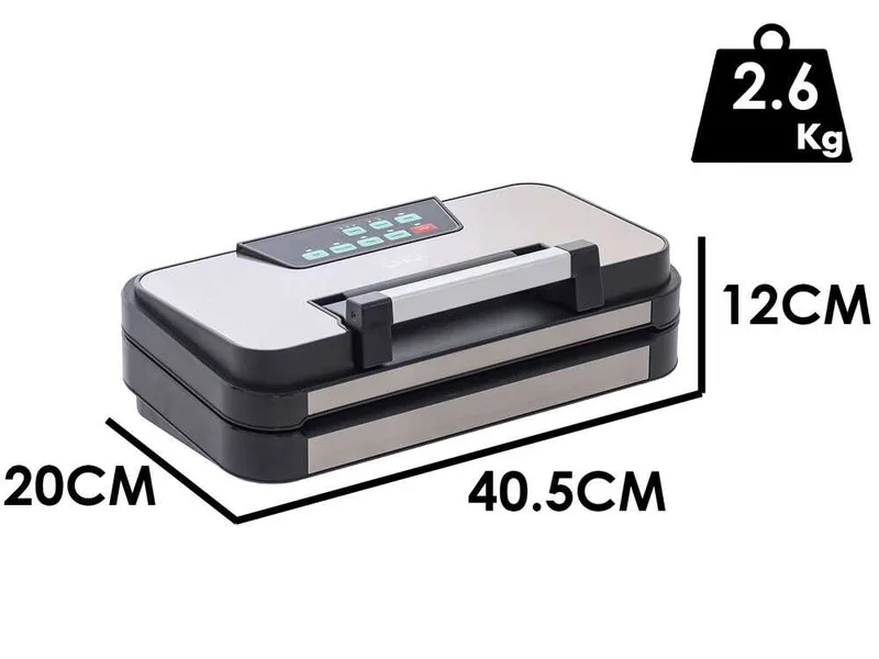 Laica VT3260 - Machine sous vide - Double barre de soudure de 30 cm