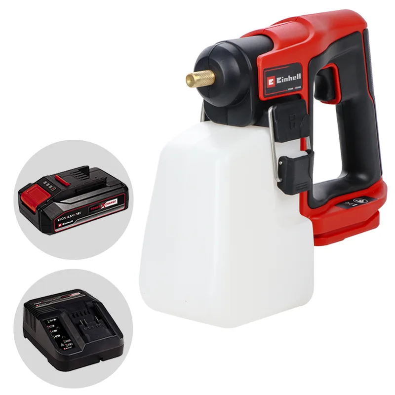 Einhell GE-WS 18/10 Li - Atomiseur portable à batterie - Batterie de 18V 2.5Ah
