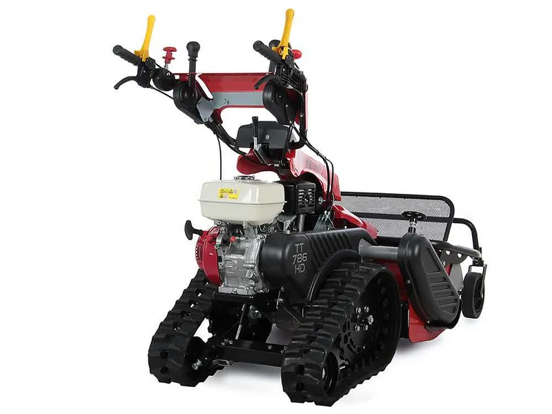 Ginko-MGM TT 786 HD - Tondeuse débroussailleuse professionnelle à couteaux - Sur chenilles - Honda GX270