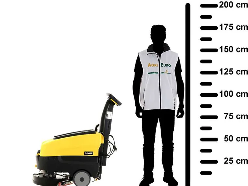 Lavor L1.5 36E - Autolaveuse électrique - 3 en 1 : lave, sèche et aspire