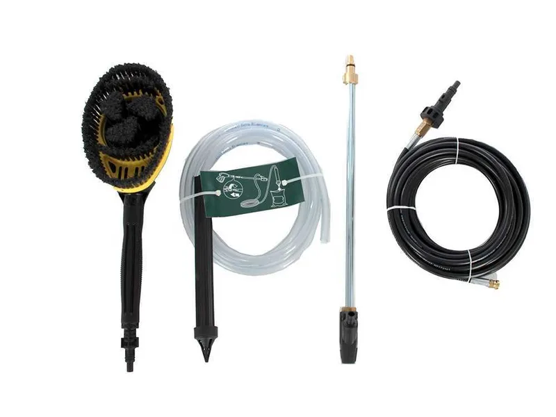 Kit All Around - Déboucheur - Lance de sablage - Brosse rotative - pour nettoyeurs haute pression Lavor