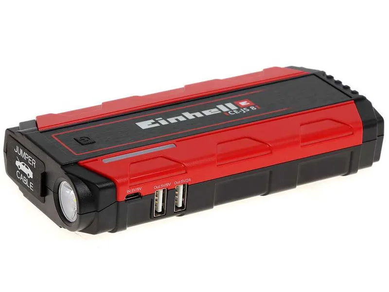 Einhell CE-JS 8 - Démarreur portable multifonction - démarreur de 12V - batterie externe