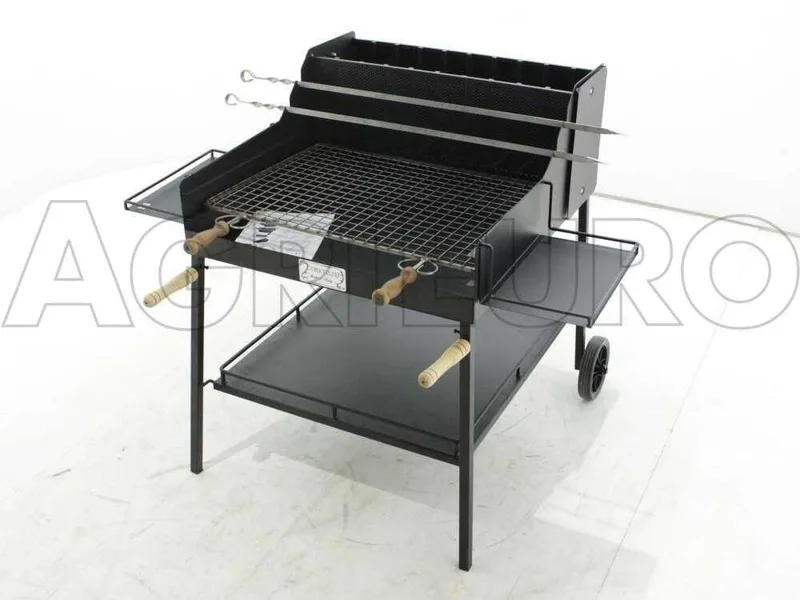 Cruccolini Fuocone Arezzo - Barbecue à bois et charbon en fer artisanal