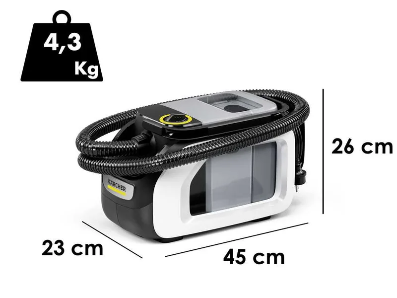 Karcher SE 3 Compact Home - Nettoyeur de sols - Aspirateur à liquides - 500 W