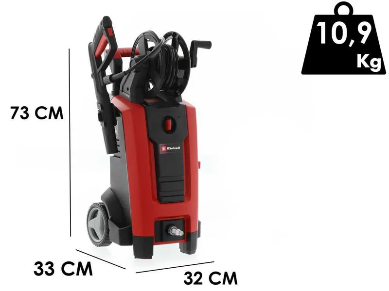 Einhell TE-HP 140 - Nettoyeur haute pression à froid portatif - 140 bar max - débit 420 L/h