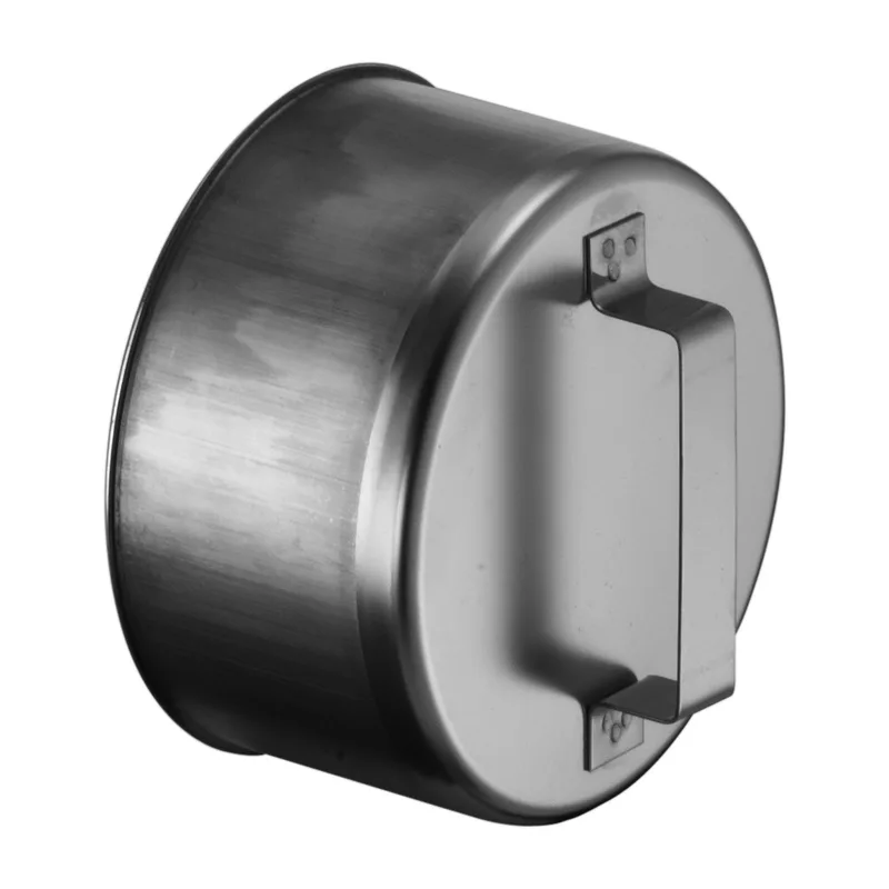 Schiedel PRIMA PLUS couvercle de fermeture pour raccordement tuyaux Ø130 mm simple paroi mat