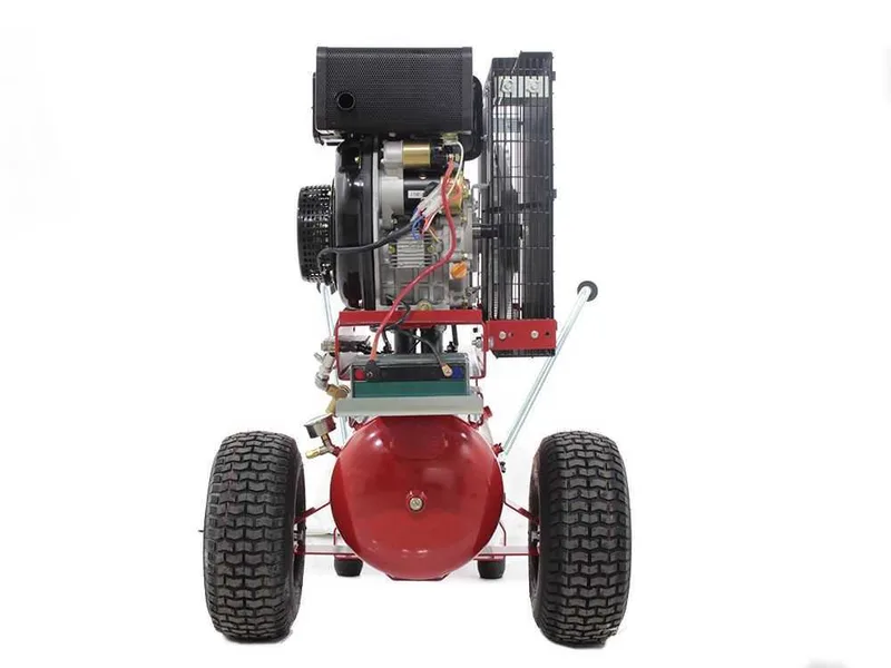 Motocompresseur avec moteur diesel AgriEuro GVD 50/700 AE compresseur thermique à gasoil démarrage électrique