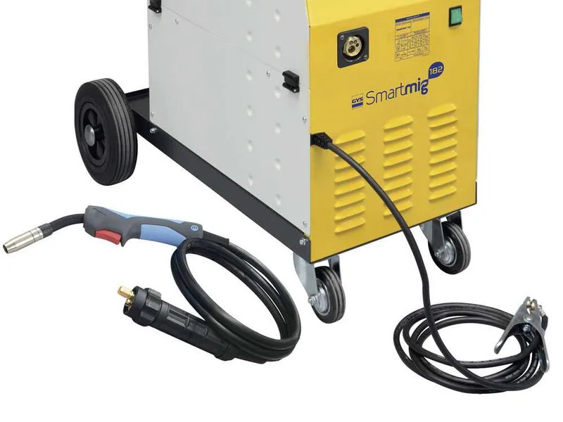 Gys smartmig 182 - Poste à souder traditionnel à transformateur (mig/mag : gaz, no gaz) - à courant continu (DC)