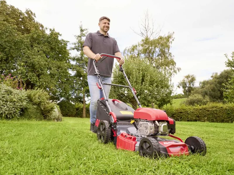 Al-Ko Easy 5.16 SP-D - Tondeuse à gazon thermique tractée - 4 en 1 - Moteur AL-KO Tech 7500 de 171 cm³