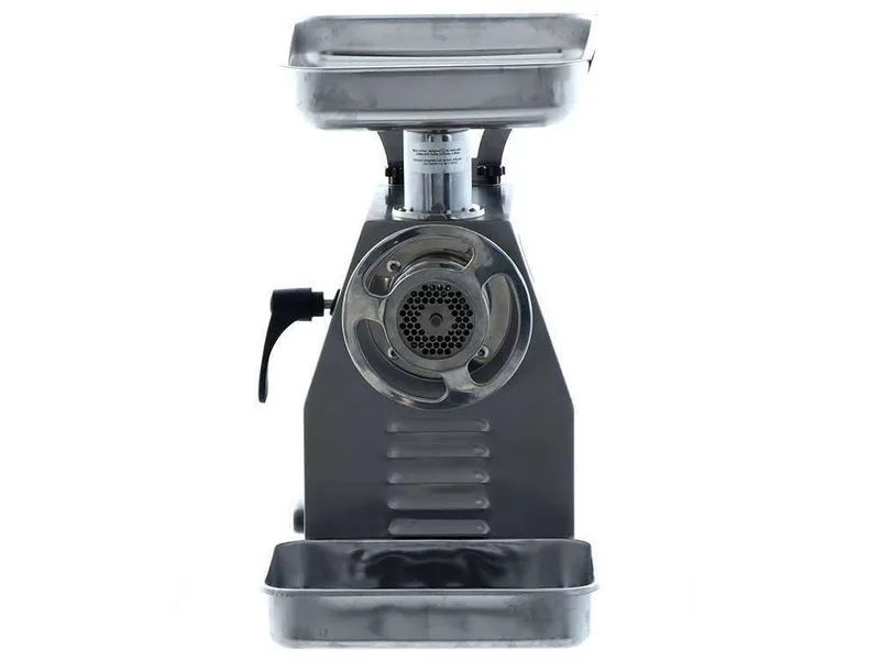 Fama TI22R - Hachoir à viande électrique - Corps en acier inox - Groupe de hachage en fonte - 230V