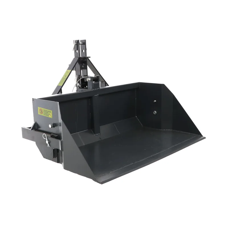 Godet arrière pour tracteur Blackstone B-PAL 100 - avec lame de 100 cm - charge 400Kg