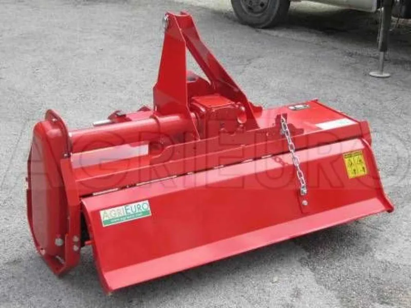 Fraise rotative pour tracteur attelage fixe série légère AgriEuro TH 105 Réversible - Prise de force anti-horaire (Rotation vers la gauche)