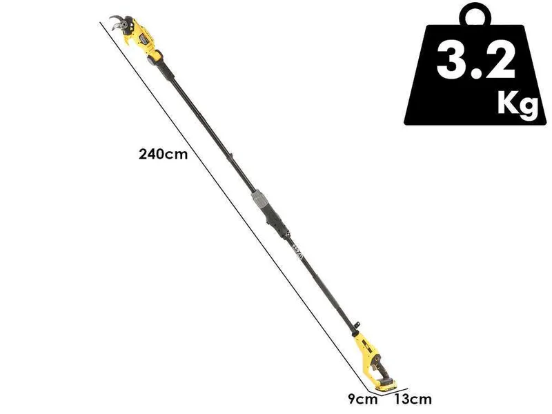 Stanley Fatmax SFMCPP632B-XJ - Échenilloir à batterie - 240 cm - 18 V - Diamètre de coupe 32 mm