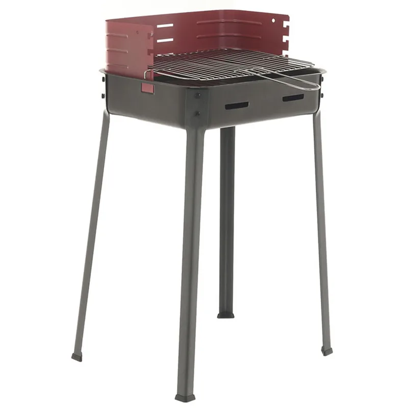 Mille Flavia s/r 41 - Barbecue à charbon en fer artisanal - 41x29,5 cm