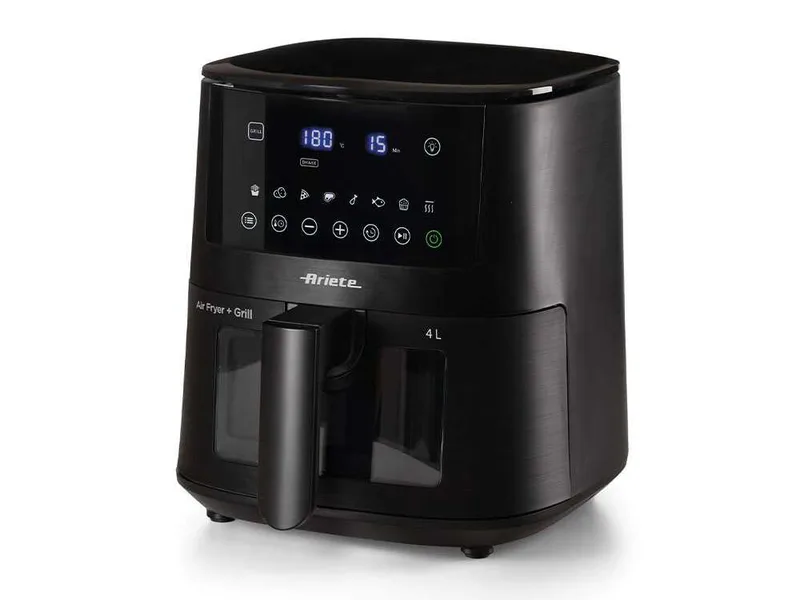 Ariete 4633 Noir - Friteuse à air chaud 4L - Écran tactile