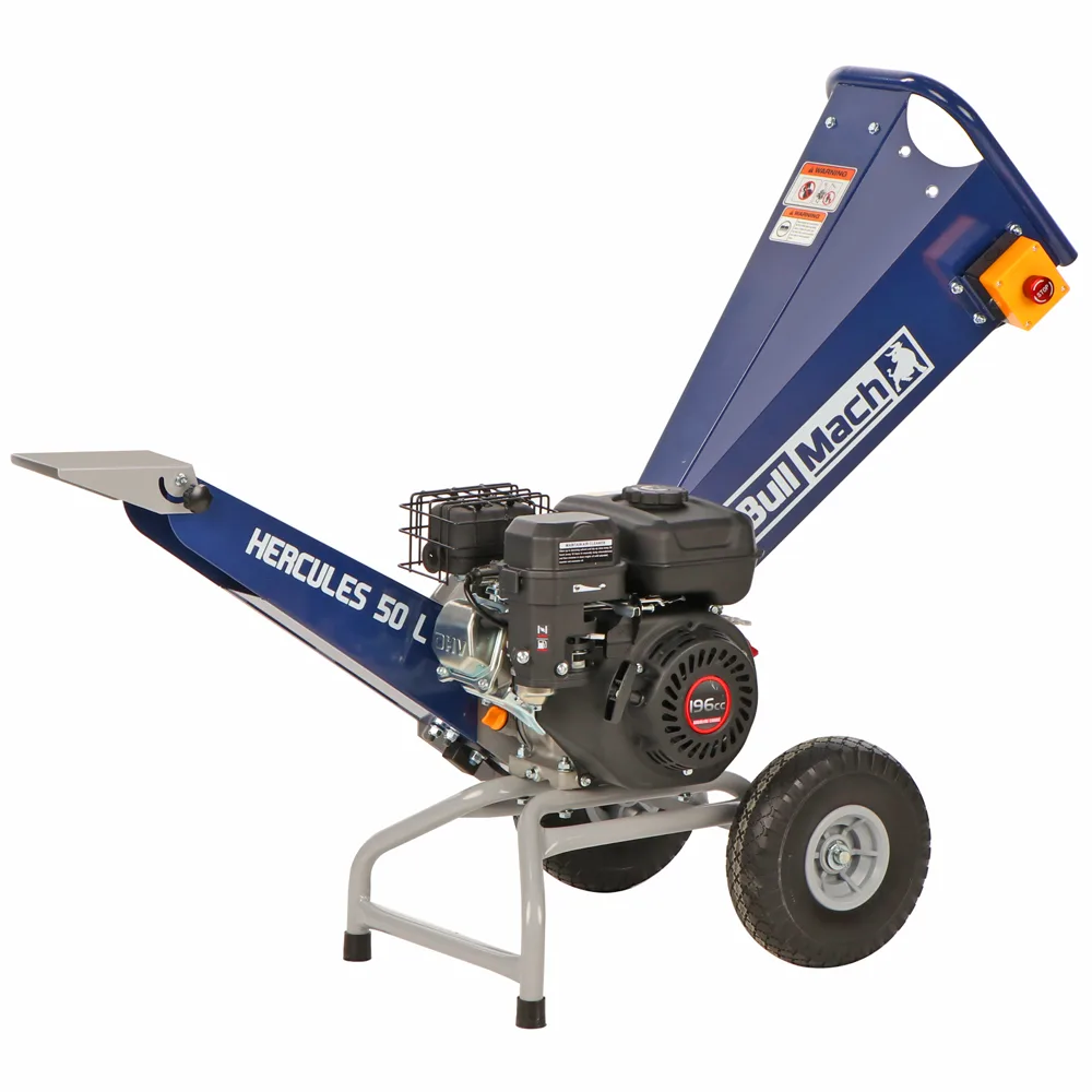 BullMach Hercules 50 L - Broyeur thermique - Moteur Loncin H200 196cc