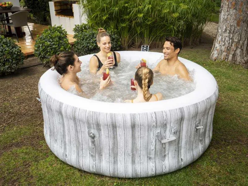 Bestway Lay-Z-Spa Fiji AirJet 60085 - Ø180x66 cm - Spa gonflable à hydromassage