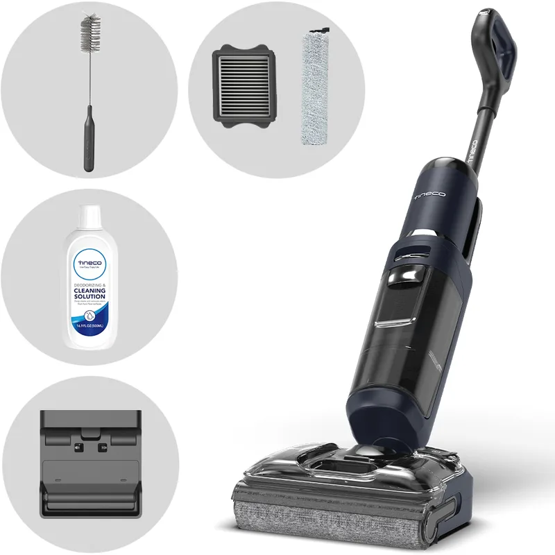 Tineco Floor One S7 Stretch - Autolaveuse à batterie intelligente - 3 en 1 : lave, sèche et aspire