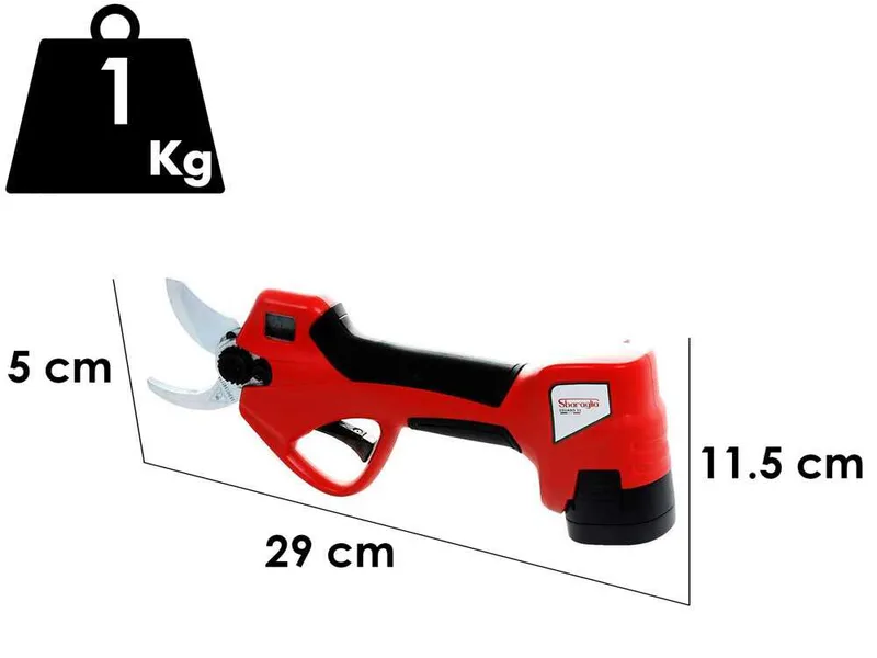 Sécateur électrique de taille Sbaraglia Eduard A3042 - Diamètre de coupe 32 mm