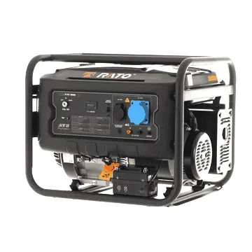 Rato R6000D AVR - Groupe électrogène à essence avec AVR et dém. électrique 6 kW - Continue 5.5 kW Monophasé