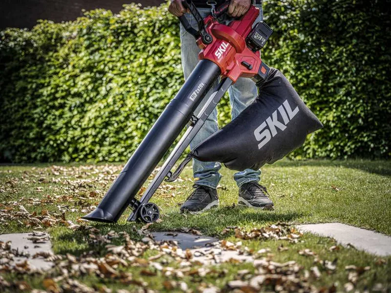 SKIL 0350 CA - Souffleur-aspirateur à batterie - 2x20V/4Ah