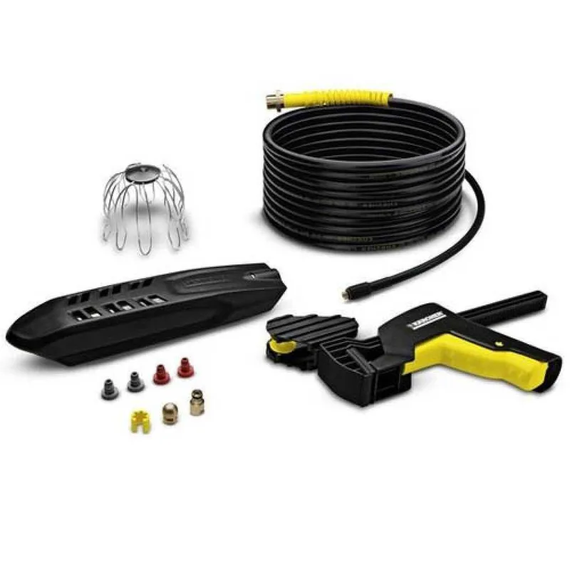 Déboucheur et nettoyage de gouttières pour nettoyeur haute pression Kärcher - 20 m
