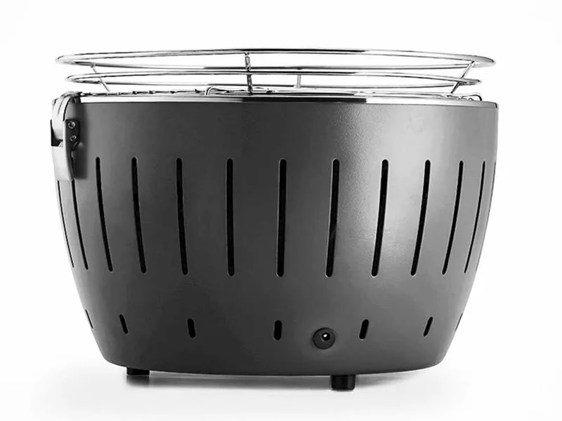 LotusGrill LG G28 U - Barbecue portable pour l'extérieur Mini - Coque anthracite