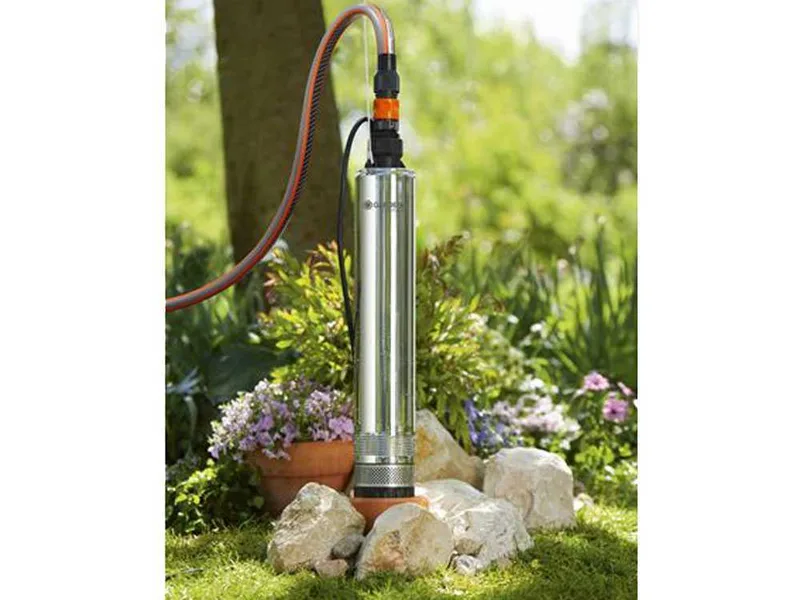 Pompe à immersion pour Puits Gardena 5500/5 inox - 850W - Pour eaux claires
