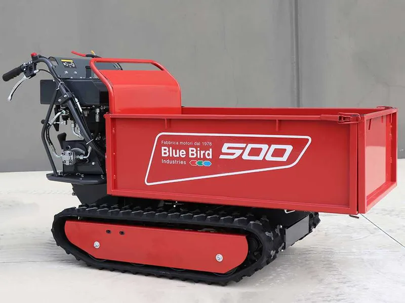 Brouette à chenilles blue bird Transporter 500 H - Caisson extensible avec charge de 500 Kg