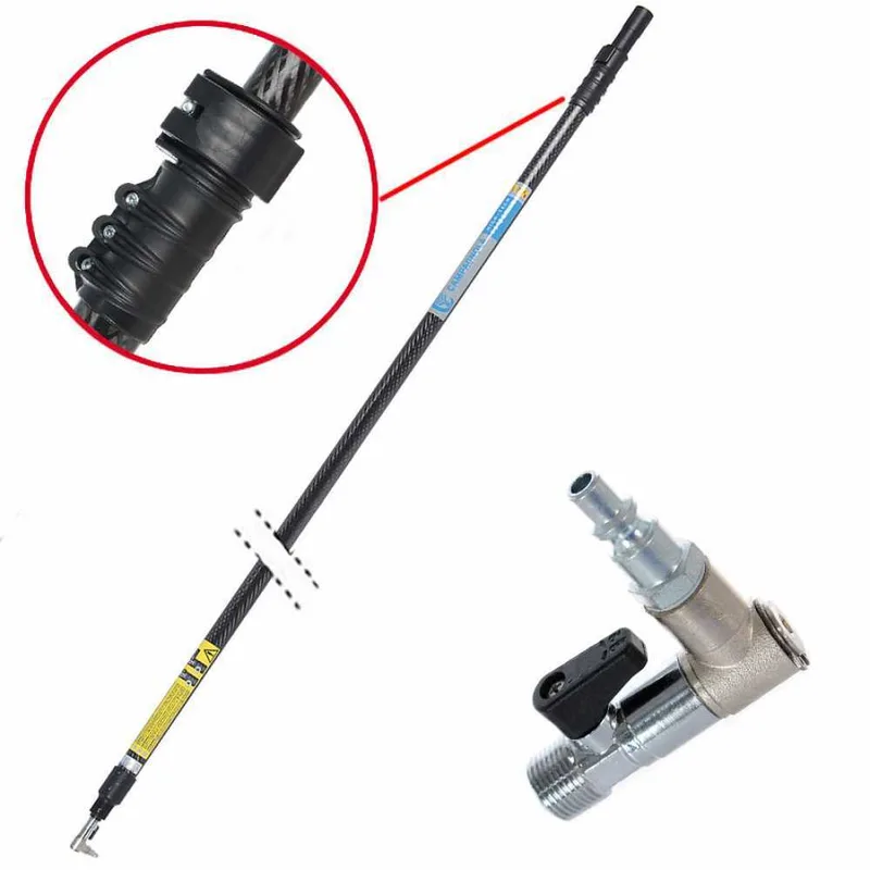 Perche de rallonge pneumatique en carbone Campagnola -Télescopique 150-250 cm