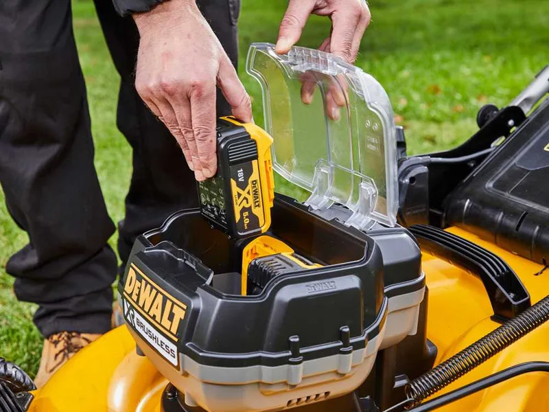 DeWalt DCMW564P2-QW - Tondeuse à gazon à batterie 36V